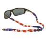 Chums Original Patterns Sunglasses Retainer - American Flag - American Flag