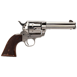Cimarron Pistolero 357 Magnum 4.75in Nickel Revolver - 6 Rounds