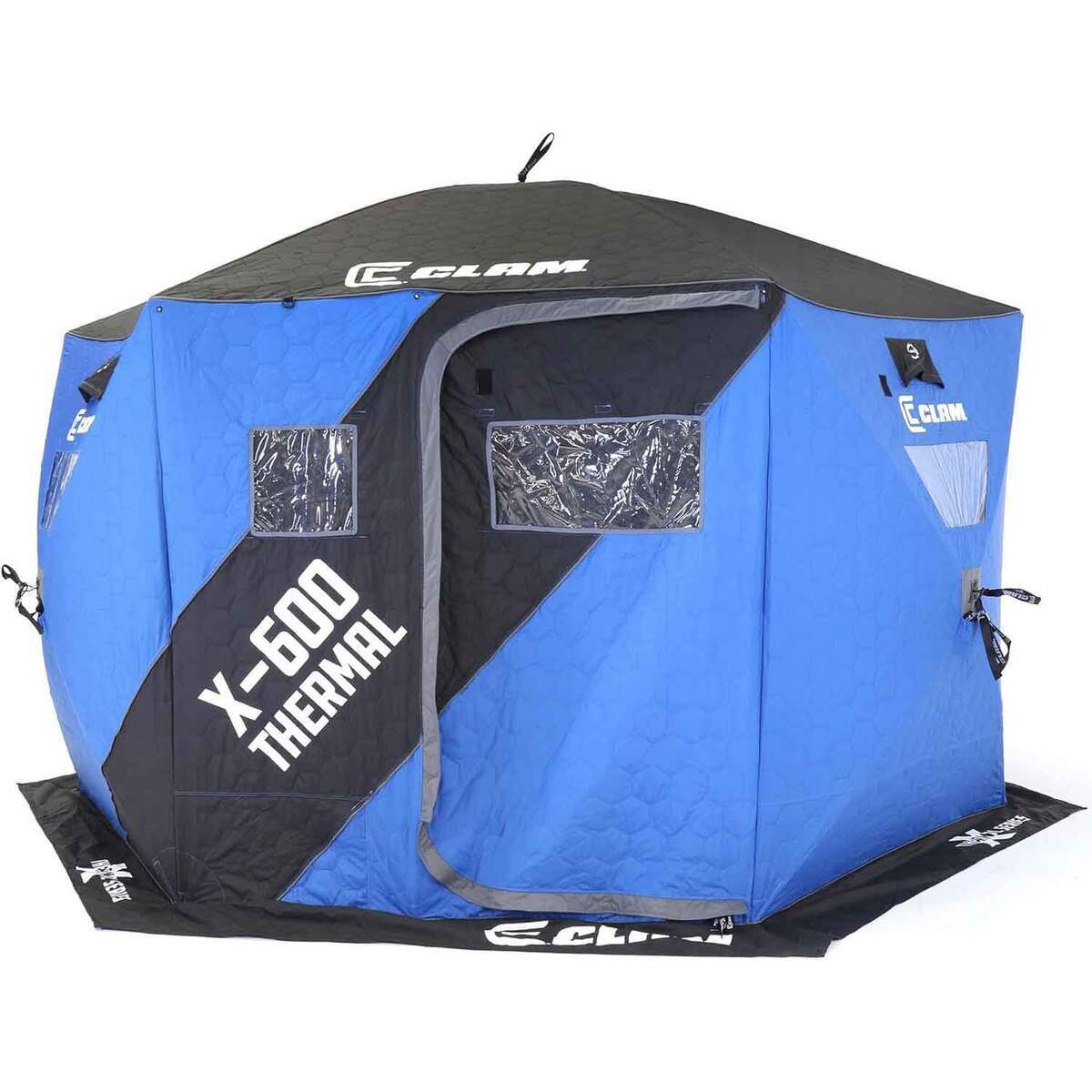 Clam X-600 Thermal Hub Ice Fishing Shelter | Sportsman's Warehouse