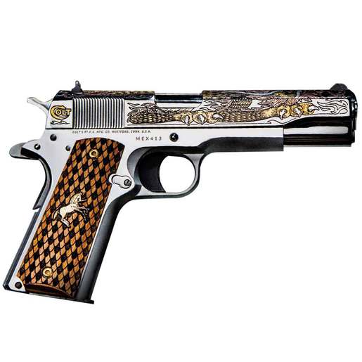 Colt Gold Cup Trophy 38 Super Auto 5in Stainless Pistol - 9+1