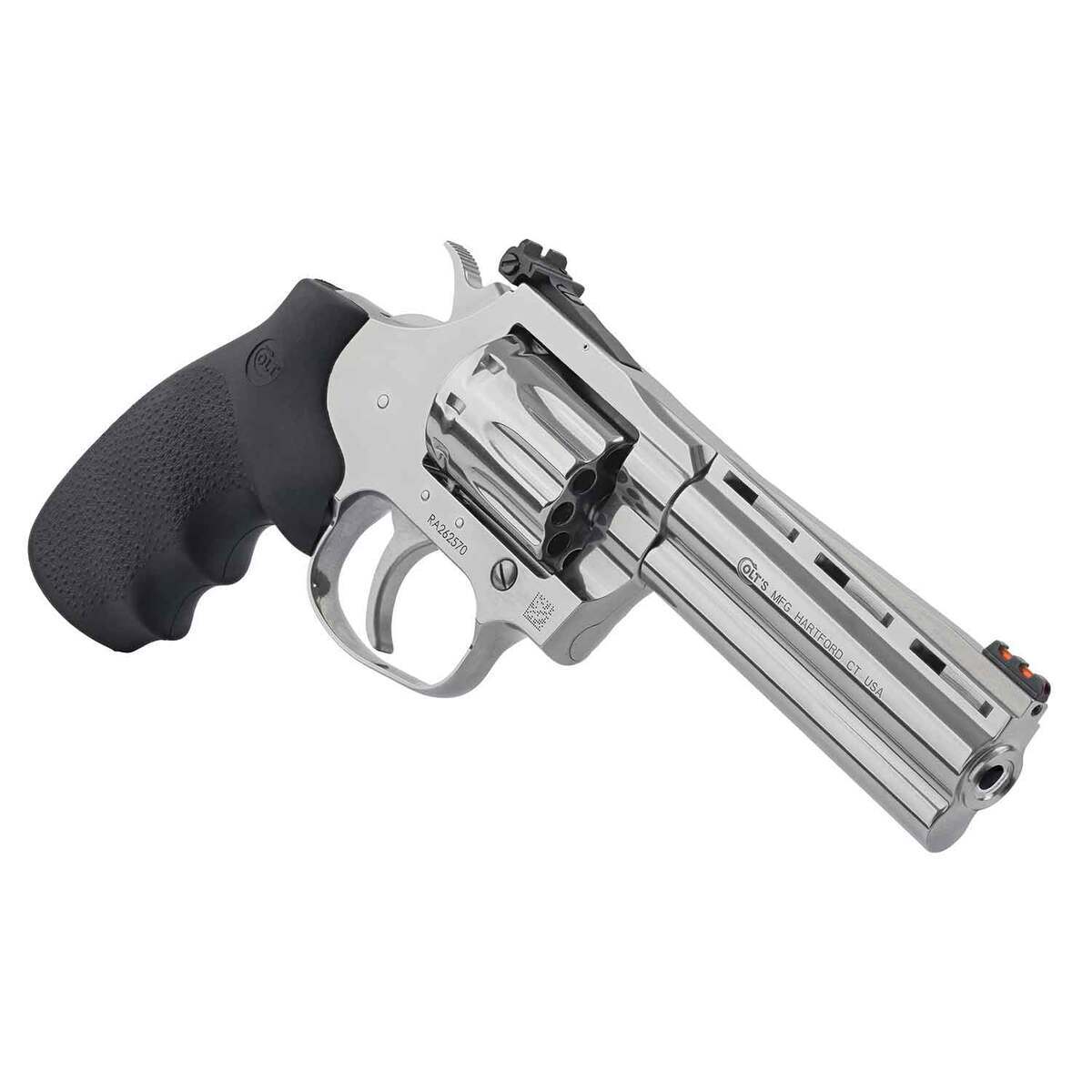 Colt King Cobra 22 Long Rifle 4.25in Stainless Steel Revolver - 10 ...