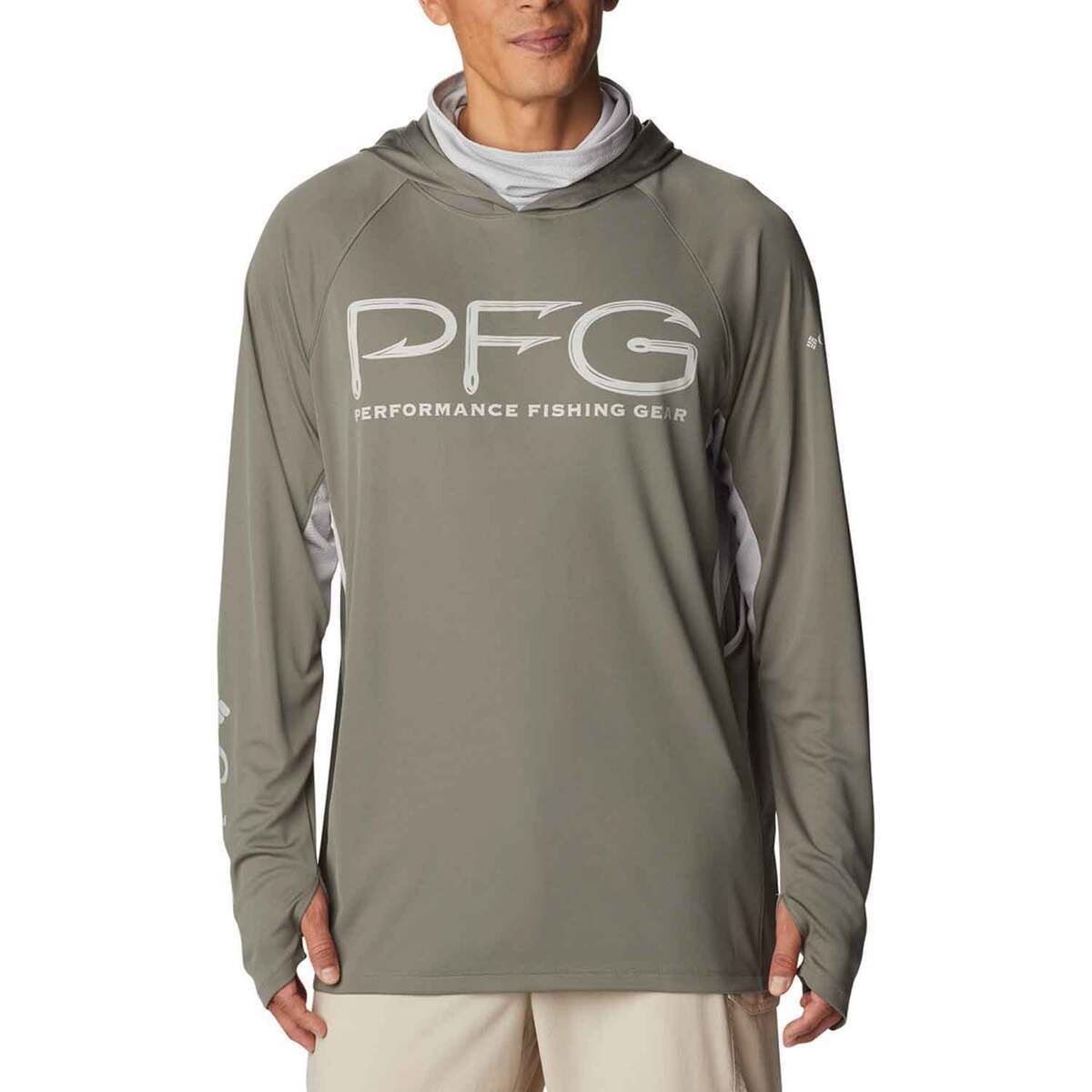 Columbia PFG Mens Fishing Shirt Long Sleeve Size L Vented