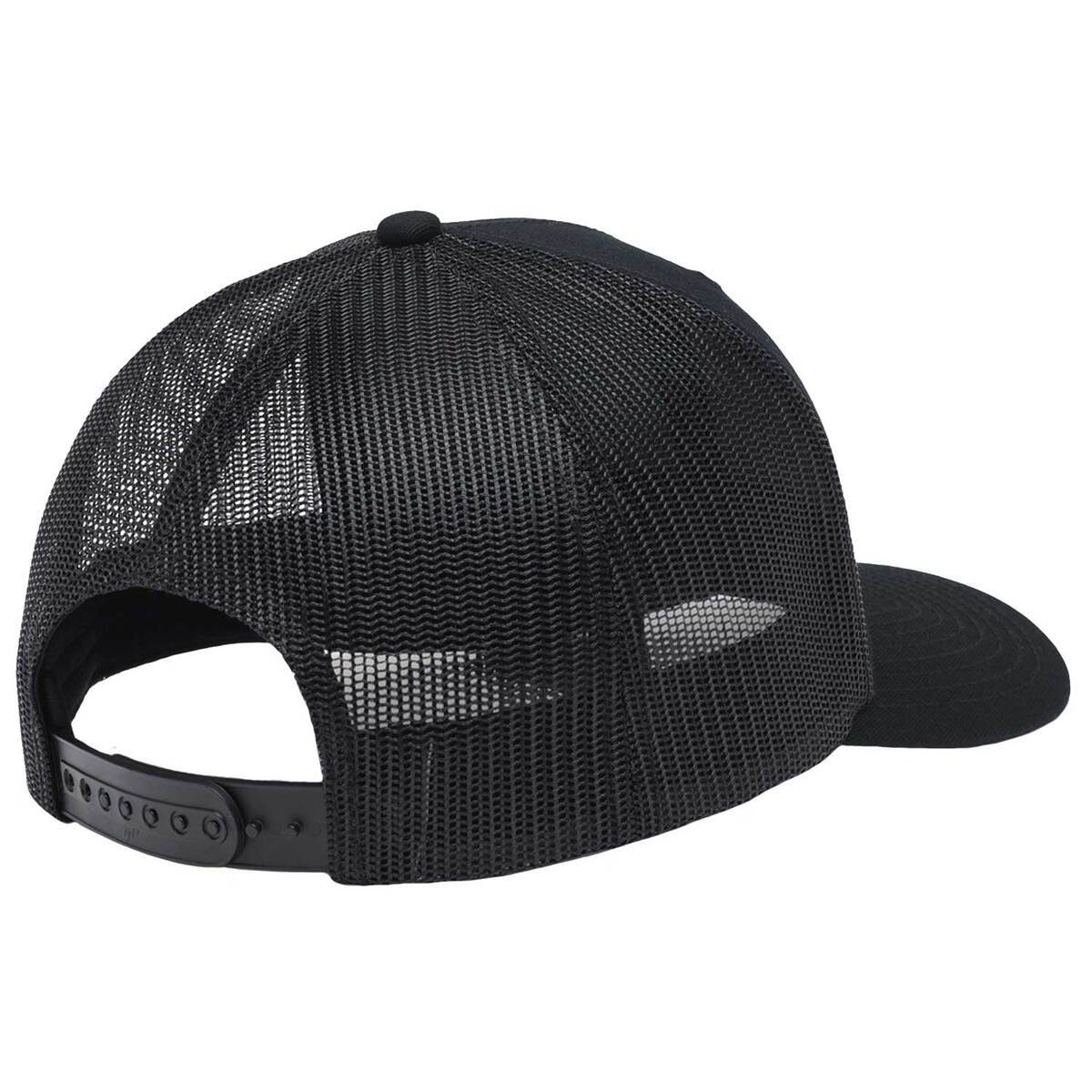 Columbia Tree Flag Mesh Snapback Trucker Hat - Black - One Size Fits ...