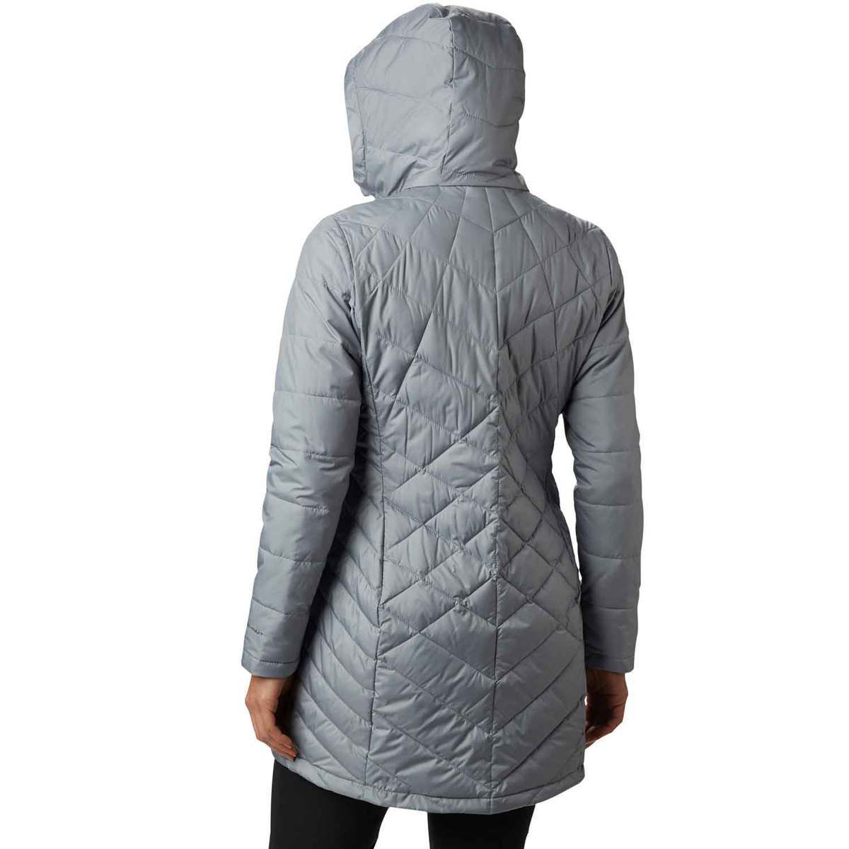 Columbia Women's Heavenly Long Winter Jacket - Tradewinds Gray - XL ...