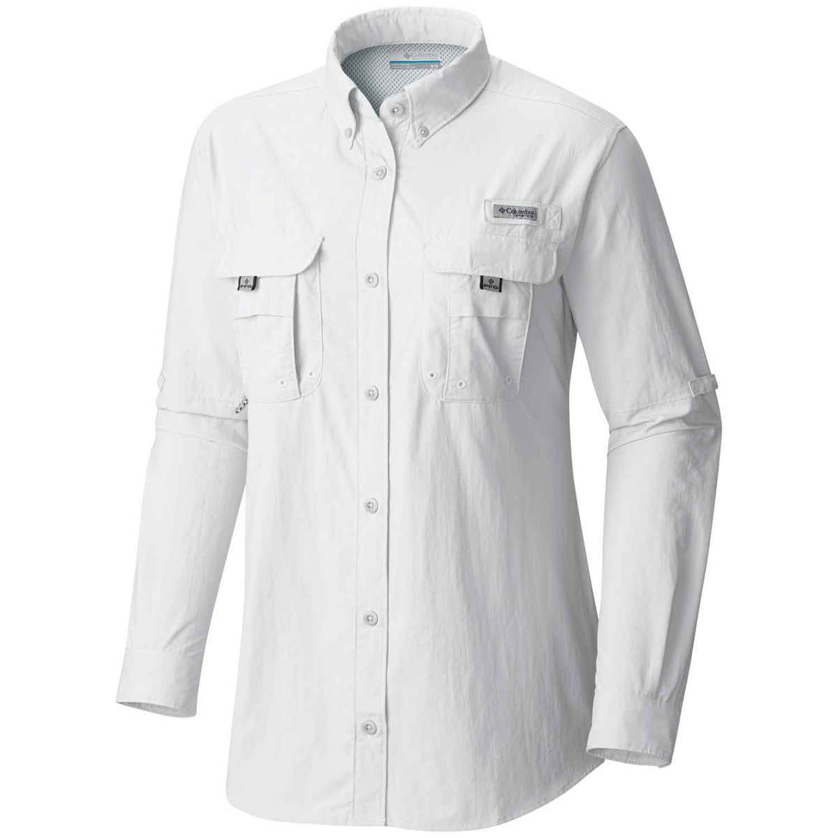 Columbia Women's PFG Bahama Long Sleeve Shirt - White - XS - White XS ...