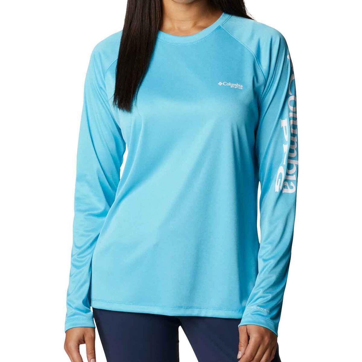 Columbia Women's Tidal Tee Heather Long Sleeve Fishing Shirt ...