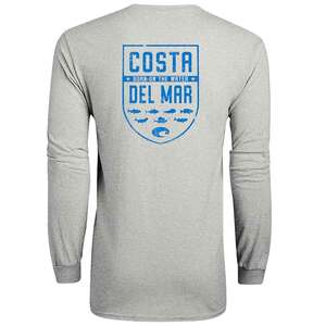 Costa Men's Species Shield Long Sleeve Casual Shirt