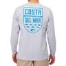 Costa Men's Species Shield Long Sleeve Casual Shirt