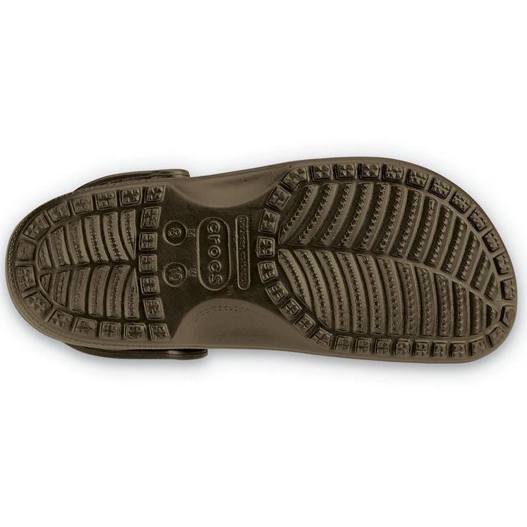 Crocs Men's Classic Clogs - Chocolate - Size M8/W10 - Chocolate M8/W10 ...