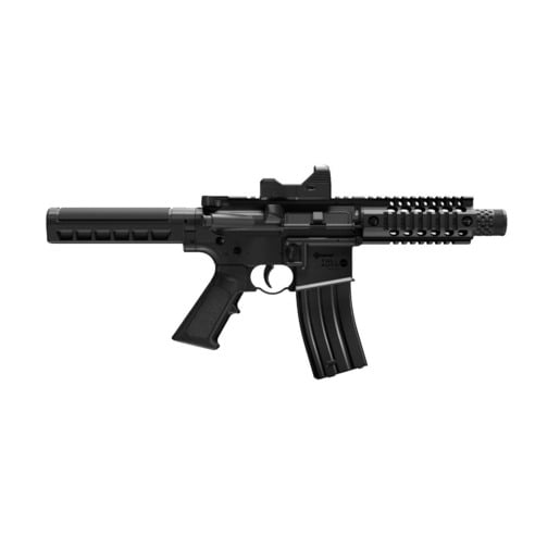 Crosman ST-1 CO2-Powered Full-Auto BB Air Rifle with Red-Dot Sight