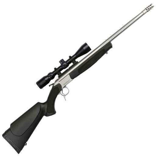 CVA Scout Black/Blued Single Shot Rifle - 35 Whelen - 25in - Black thumbnail