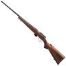 CZ 452 American Blued Left Hand Bolt Action Rifle - 22 Long Rifle - 22.5in - Brown