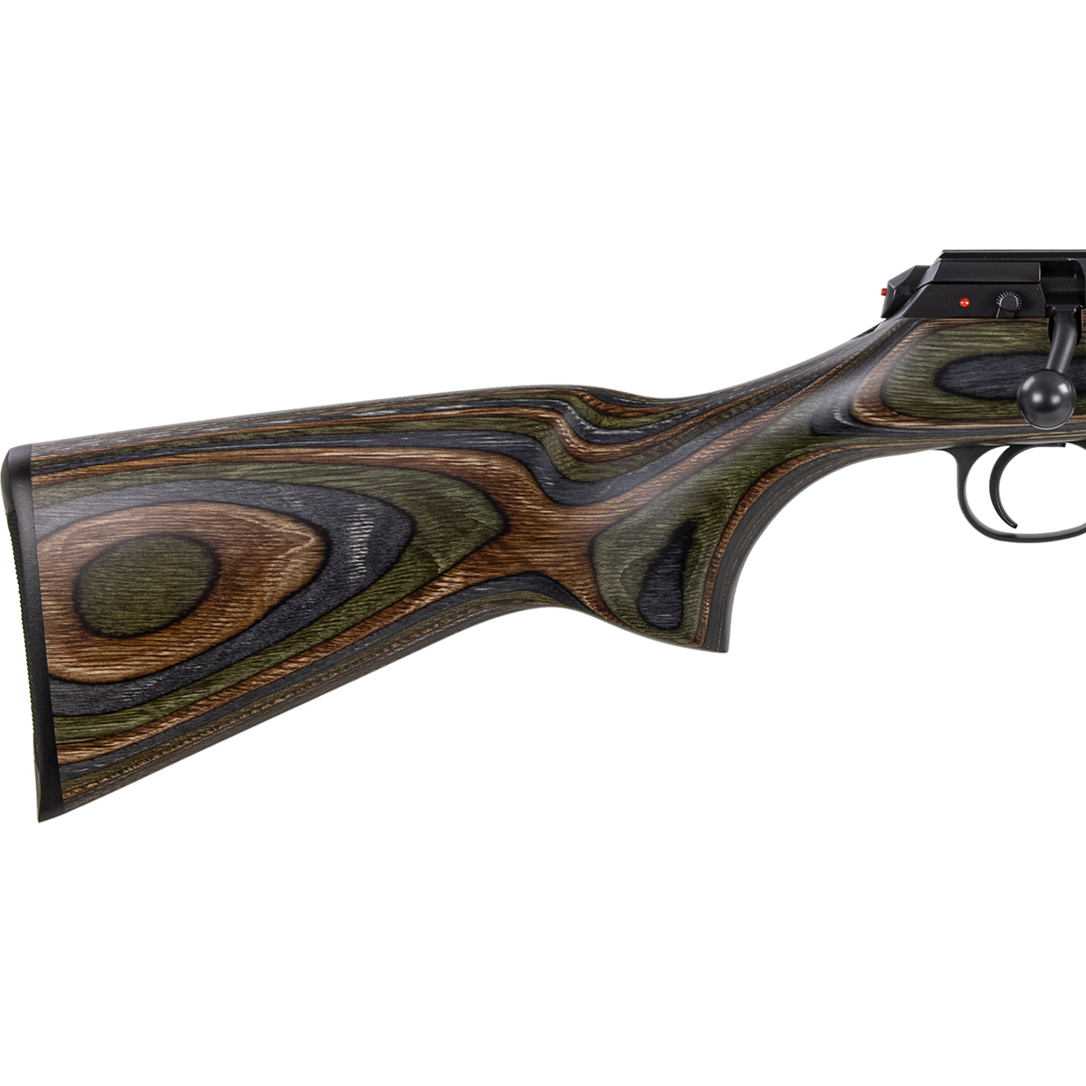 CZ 457 Scout Black/Laminate Bolt Action Rifle 22 Long Rifle – 16in ...