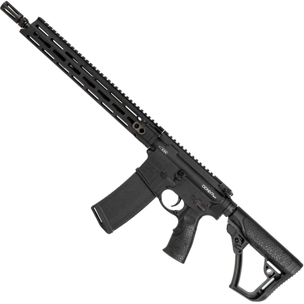 Daniel Defense DDM4 V7 SLW 5.56mm NATO 14.5in Black Semi Automatic ...