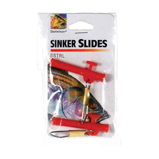 Danielson Sinker Slides Red Size Large 2- Pack - SSTRL