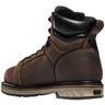 Danner Men's Steel Yard Soft Toe 6in Work Boots - Brown - Size 10.5 E - Brown 10.5