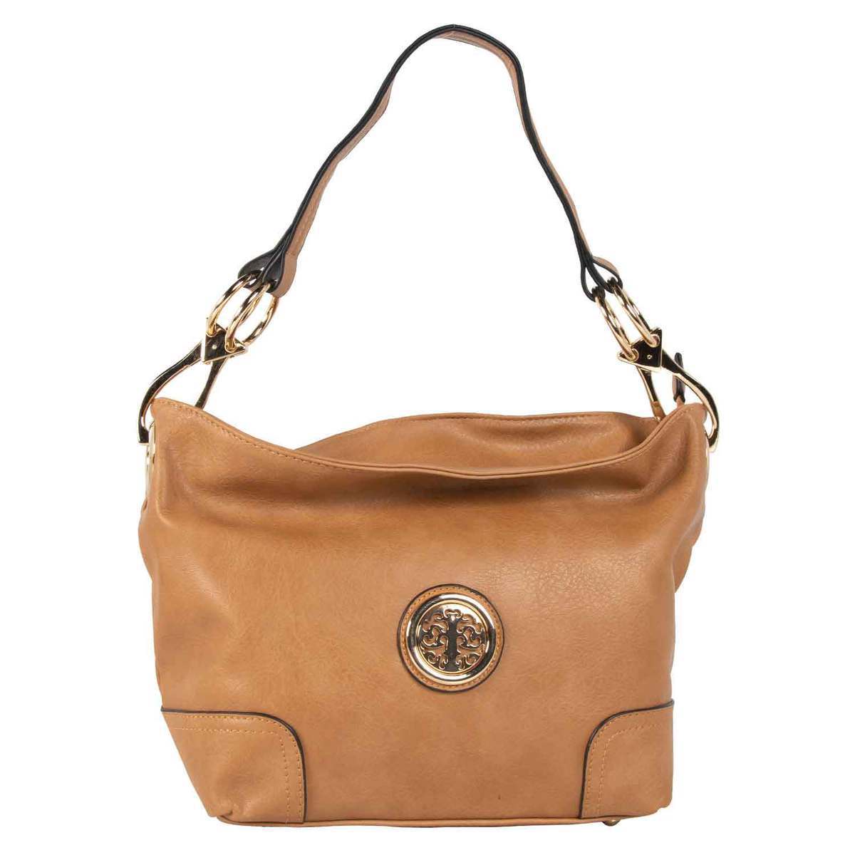 Deluxity Mia Shoulder Handbag - Light Brown - Light Brown | Sportsman's ...