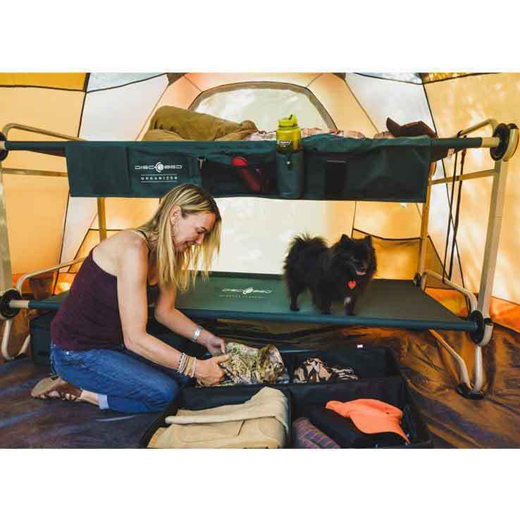 DiscOBed XL Bunk with Organizers Cot Sportsman's Warehouse