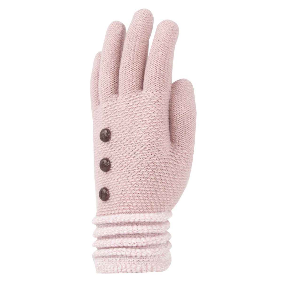 DM Merchandising Women's Ultra Soft Casual Gloves - Blush - Blush One ...