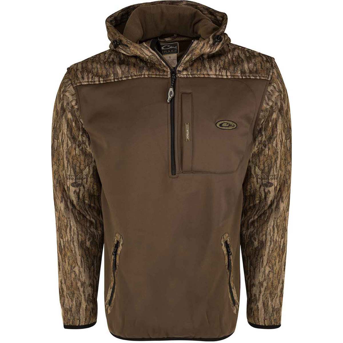 Drake Men's MST Endurance Softshell Hunting Hoodie - Mossy Oak ...