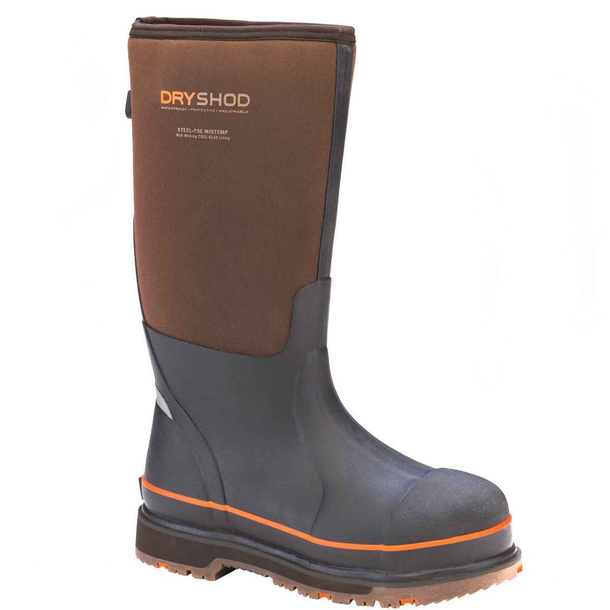 Dryshod Men's Protective Steel Toe Waterproof Pull On Boots | Sportsman ...