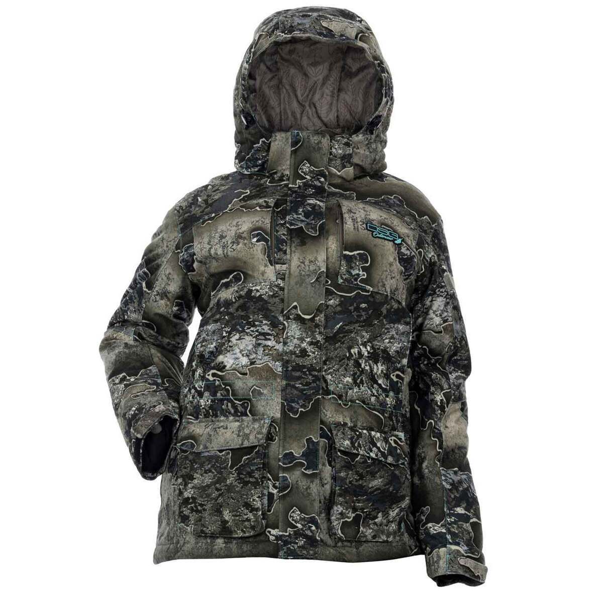 DSG Outerwear LS Camo Tech Shirt - Realtree Timber, Women's, Size: 4XL