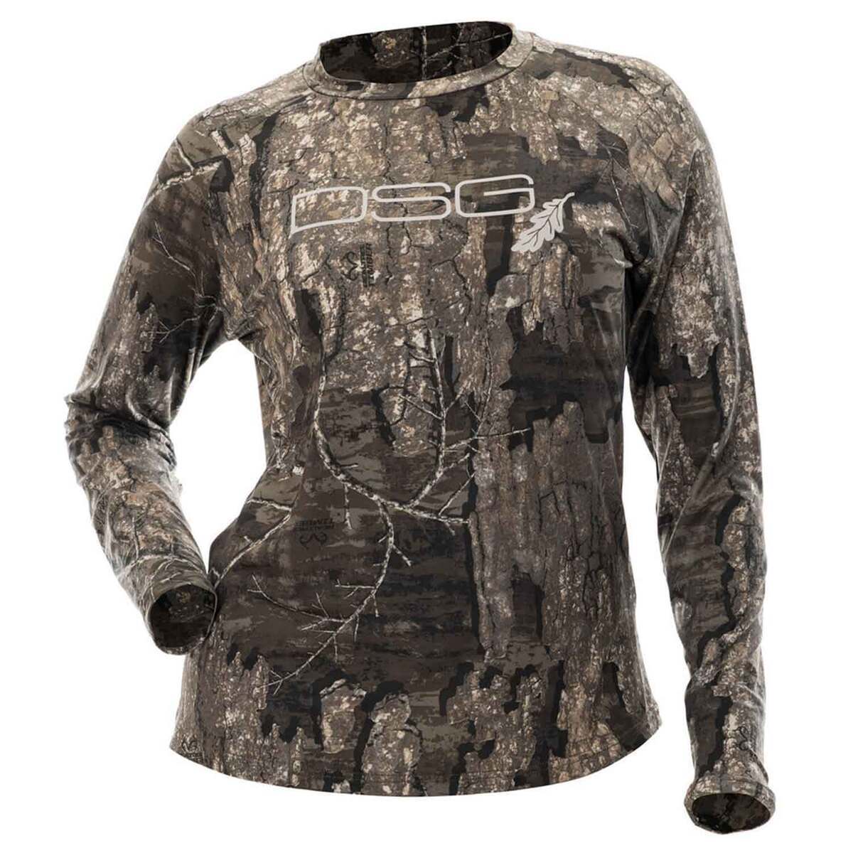 HOT SHOT Men’s Camo Hunting Long Sleeve Shirt – Quick Dry Performance Shirt  at  Men’s Clothing store