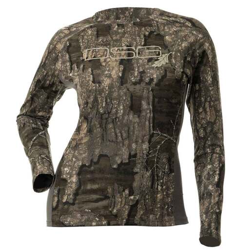 DSG Outerwear Women's Mossy Oak Obsession Ultra Lightweight Long Sleeve  Hunting Shirt