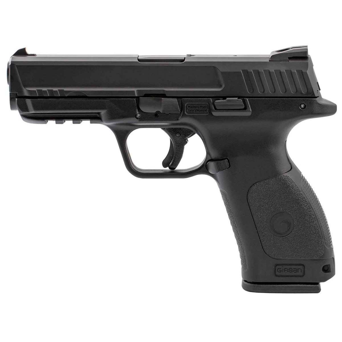 EAA Girsan MC28SA 9mm Luger 4.25in Black Pistol - 15+1 Rounds ...