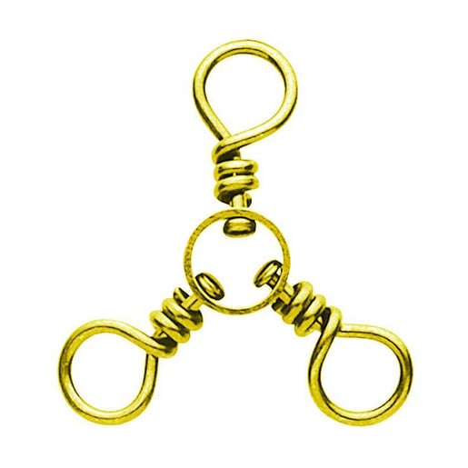 P-Line Brass 3-Way Swivel - 3 by Sportsman's Warehouse