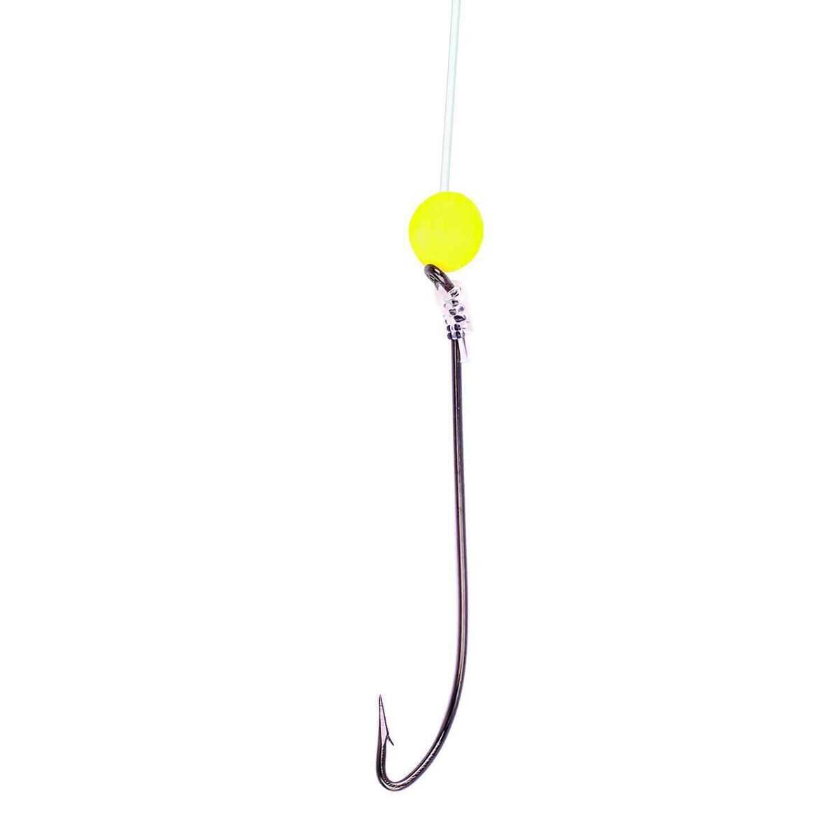 eagle-claw-flounder-snelled-hook-yellow-bead-8-sportsman-s-warehouse