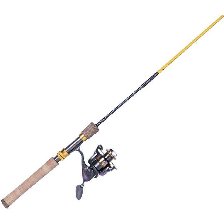 Eagle Claw Trailmaster Spinning 4 Section Rod, Reel & Case Combo – Rigged  and Ready
