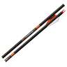 Easton Bowhunter 6.5mm 500 spine  Acu-Carbon Arrows - 6 Pack - Black