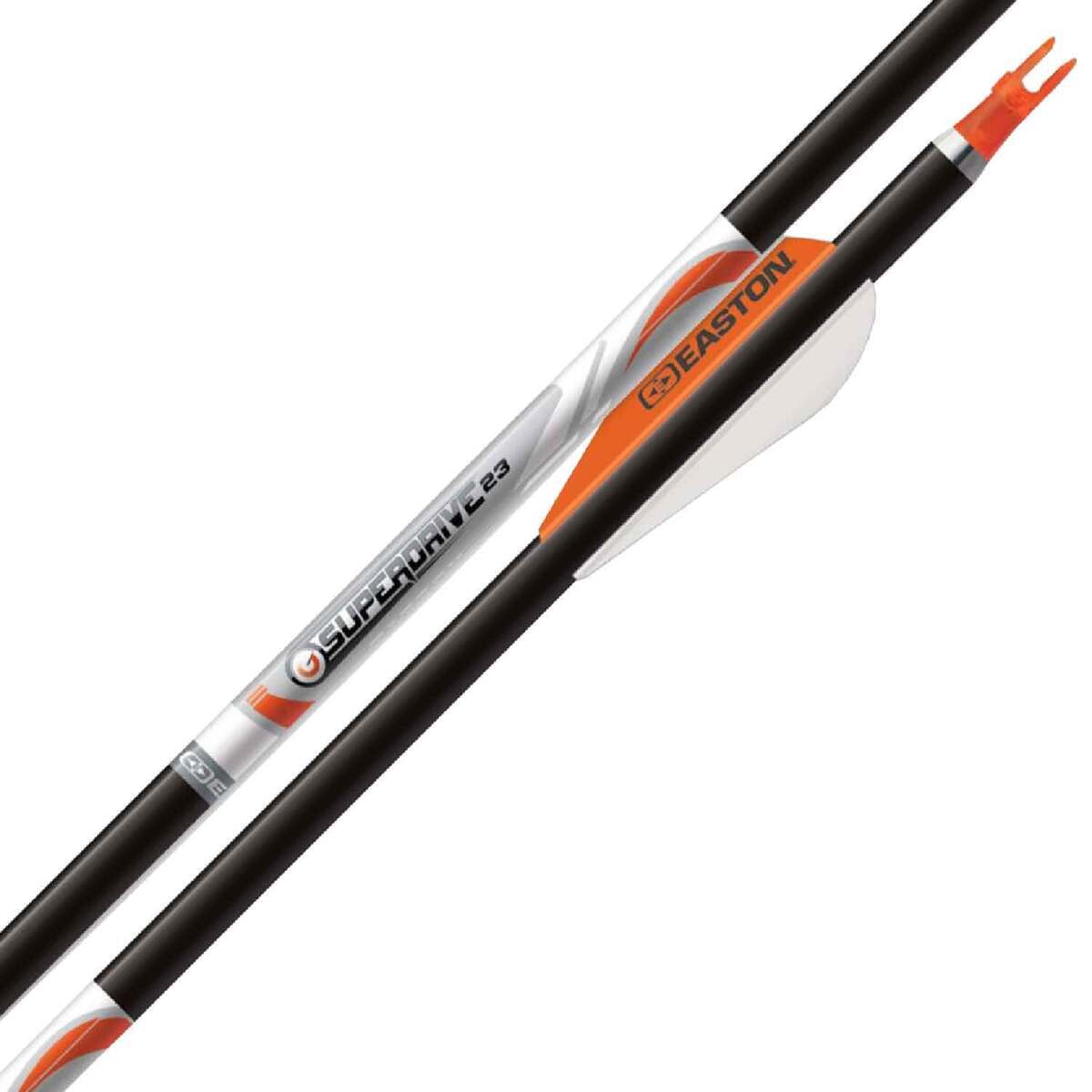 Easton Superdrive 23 475 spine Carbon Arrows - 12 Pack