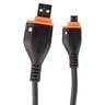 Ecoxgear 4ft Micro USB to USB Cable - Black - Black