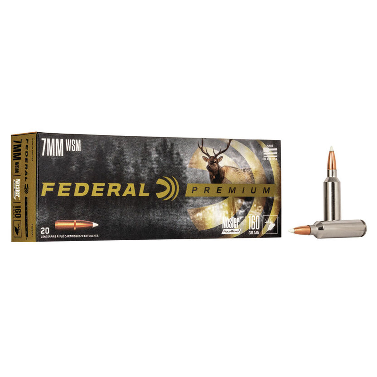 Winchester Brass 7mm Winchester Short Mag (WSM) Bag of 50