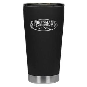 Fifty/Fifty Sportsman's Warehouse Logo 16oz Tumbler with Slide Lid - Black
