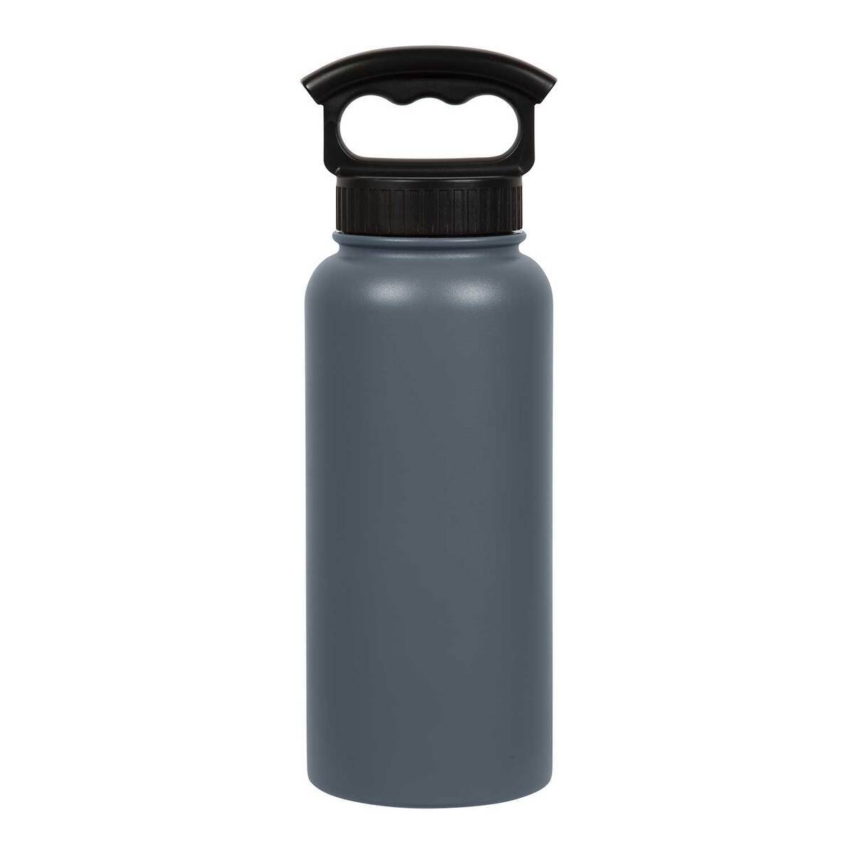 Fifty/Fifty 32oz Wide Mouth Insulated Bottle with 3 Finger Grip Cap - Navy Blue 3.5in x 3.5in x 10.25in by Sportsman's Warehouse