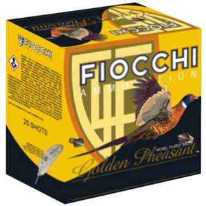 Fiocchi Golden Pheasant 20 Gauge 3in #6