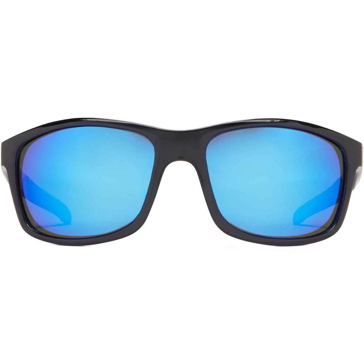 Fisherman Eyewear Buoy Polarized Sunglasses - Shiny Black/Blue - Adult ...