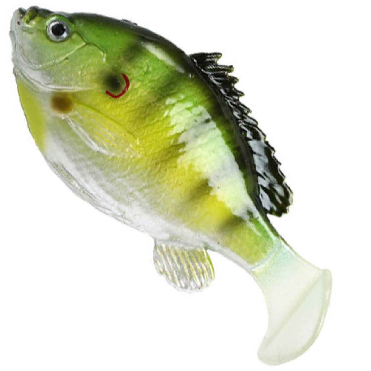 Fishlab Bio Gill Weedless Soft Swimbait - 3-5/8in - Light Bluegill