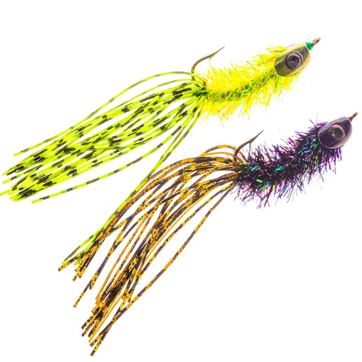 Flymen Fishing Co Surface Seducer Spratz Flies - Grey 2/0 & 5/0 by Sportsman's Warehouse