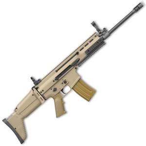 FN SCAR 16S 5.56mm NATO 16.25in FDE Semi Automatic Modern Sporting Rifle - 30+1 Rounds