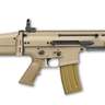 FN SCAR 16S 5.56mm NATO 16.25in FDE Semi Automatic Modern Sporting Rifle - 30+1 Rounds - Flat Dark Earth