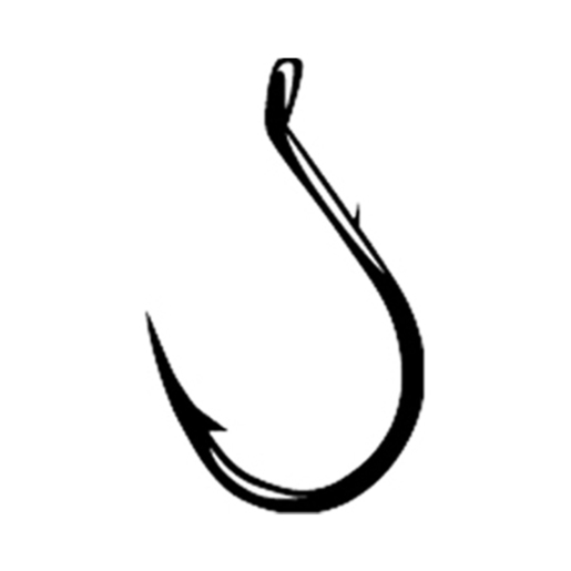  Gamakatsu Big River Bait Hook-6 Per Pack (Black, 3/0) :  Fishing Hooks : Sports & Outdoors