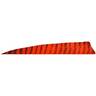 Gateway Feathers Shield Cut 4in Barred Red Feathers - 50 Pack - Barred Red 4in