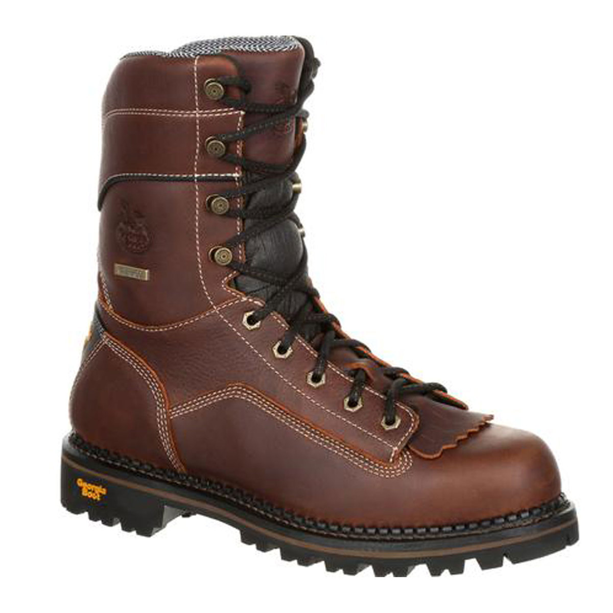 Georgia Boot Men's AMP LT Logger Composite Toe Low Heel Waterproof Work ...