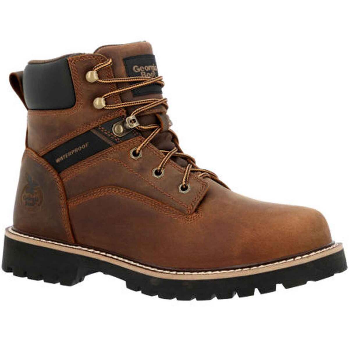 Georgia Boot Men's Core 37 Soft Toe Waterproof 6in Work Boots ...