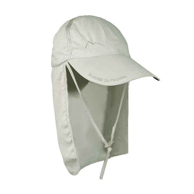 Dr. Shade Khaki Outback Hat Medium - Offers Sun Protection Of 50+