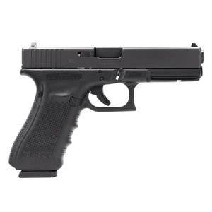 Glock 17 Gen4 Night Sights 9mm Luger 4.49in Black Pistol - 10+1 Rounds